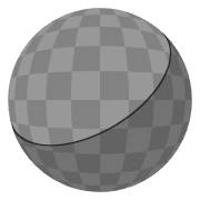 Black Shadow Line with a bright shadow color