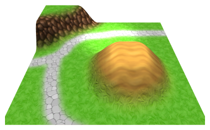 Texture Blending with Normal Maps